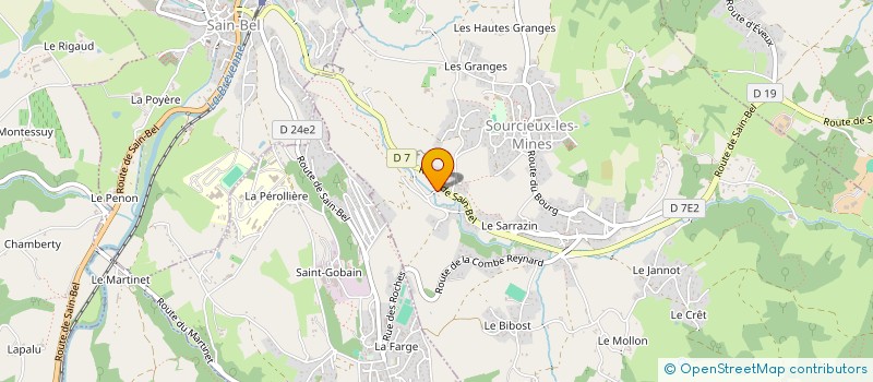 localisation de l'entreprise SCI ELSE  SAVIGNY