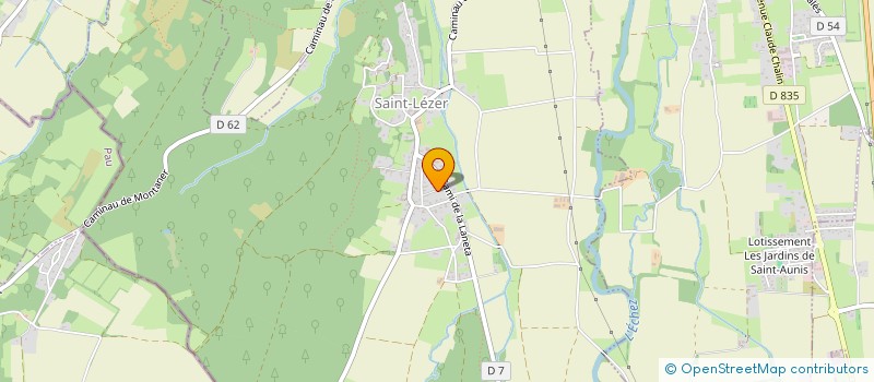 localisation de l'entreprise SCI ELSIFLO  SAINT-LEZER