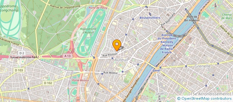 localisation de l'entreprise SCI ELSOL  PARIS