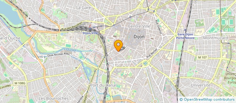 localisation de l'entreprise SCI ELSY à DIJON