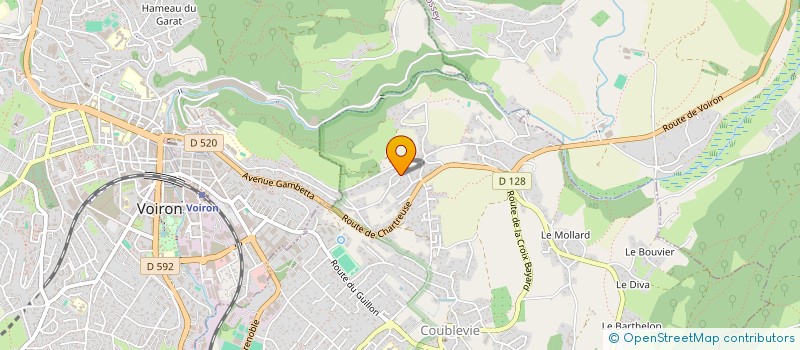 localisation de l'entreprise SCI ELSY  COUBLEVIE