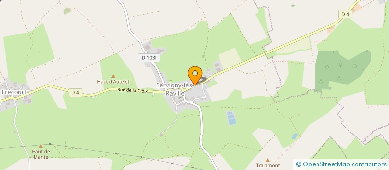 localisation de l'entreprise SCI  ELSYL  SERVIGNY-LES-RAVILLE