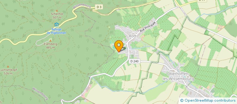 localisation de l'entreprise SCI ELTO  ROTT