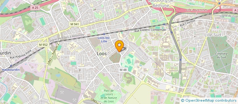 localisation de l'entreprise SCI ELTRUDIS  LOOS