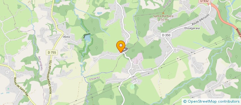 localisation de l'entreprise SCI ELUR  ARCANGUES