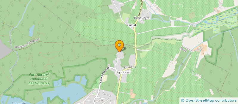 localisation de l'entreprise SCI ELVABEMA  ARSAC