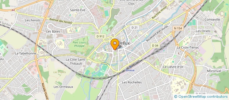 localisation de l'entreprise SCI ELVENKIND à DREUX
