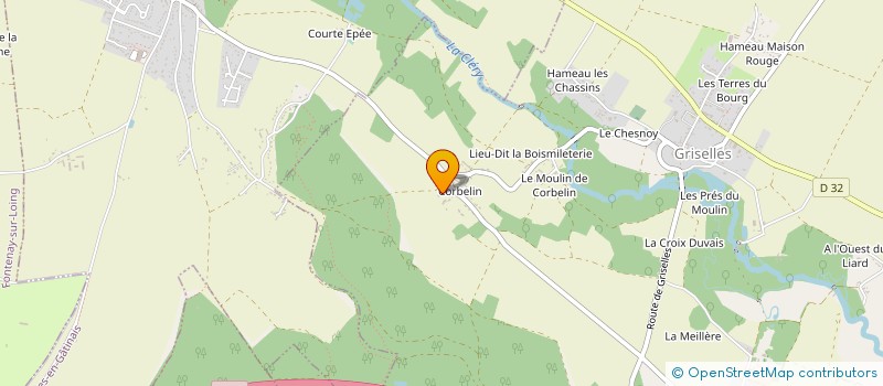localisation de l'entreprise SCI ELVETIQUE à GRISELLES