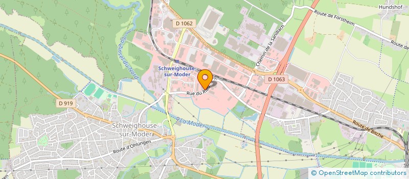 localisation de l'entreprise SCI ELVIN  SCHWEIGHOUSE-SUR-MODER