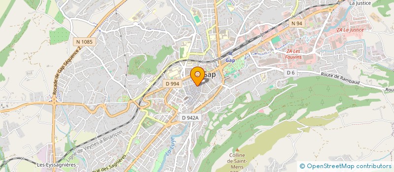 localisation de l'entreprise SCI ELVINA à GAP
