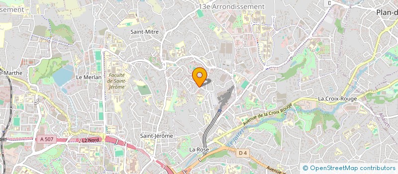localisation de l'entreprise SCI ELVIRAEDWARD à MARSEILLE
