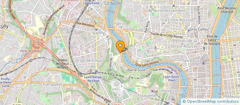 localisation de l'entreprise SCI ELVITHO  LYON