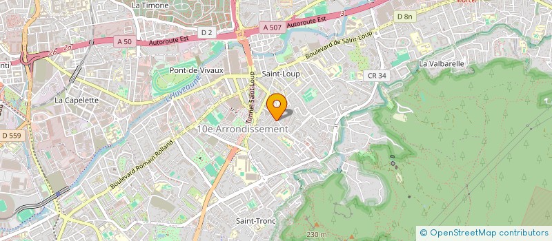 localisation de l'entreprise SCI ELY à MARSEILLE