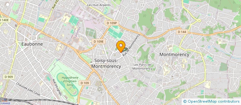 localisation de l'entreprise SCI ELY LANDY à SOISY-SOUS-MONTMORENCY