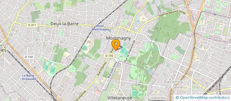 localisation de l'entreprise SCI ELYAMED  MONTMAGNY