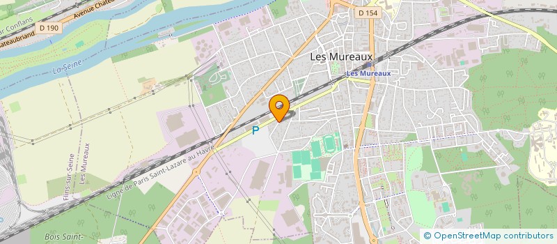 localisation de l'entreprise SCI ELYAVY à MUREAUX (LES)