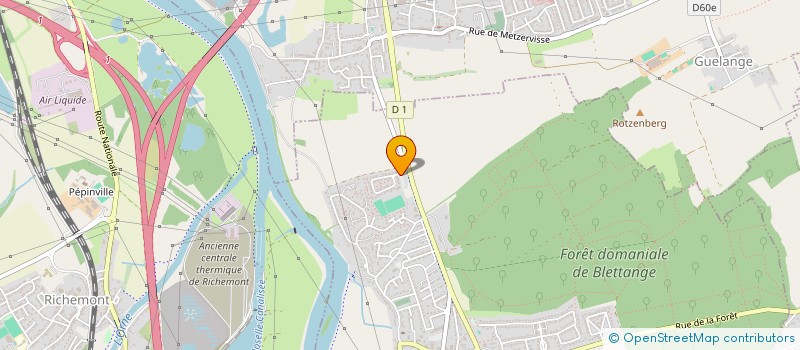 localisation de l'entreprise SCI ELYLO  RURANGE-LES-THIONVILLE