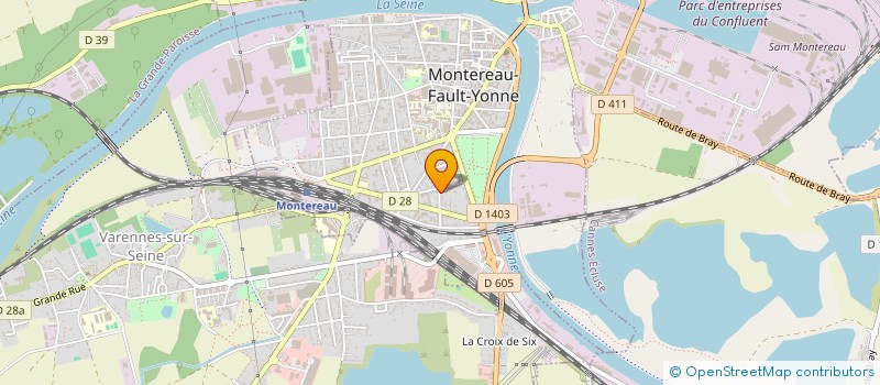 localisation de l'entreprise SCI ELYNDA à MONTEREAU-FAULT-YONNE