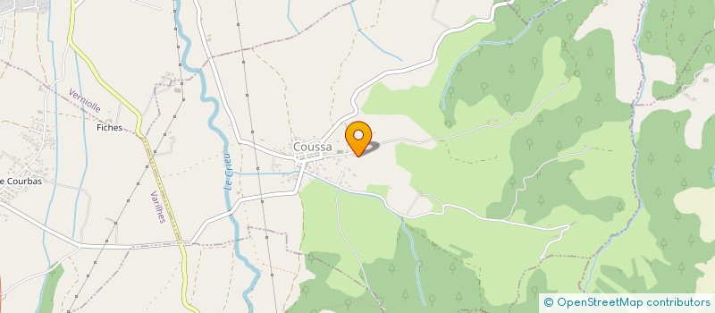 localisation de l'entreprise SCI ELYS à COUSSA