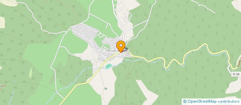 localisation de l'entreprise SCI ELYSEE  BRUE-AURIAC