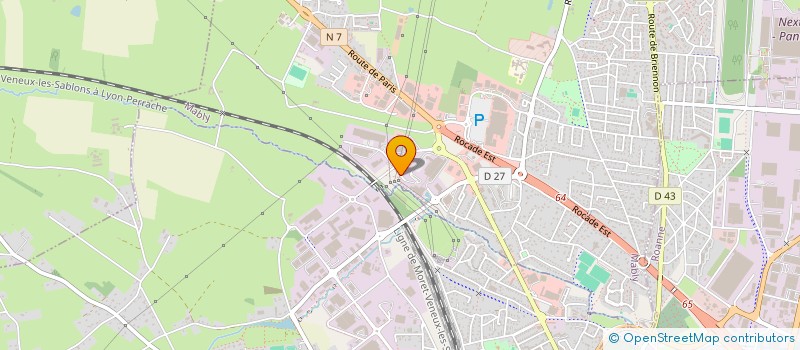 localisation de l'entreprise SCI ELYSEE  MABLY