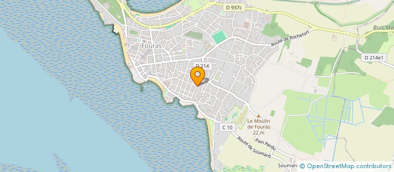 localisation de l'entreprise SCI ELYSEE  FOURAS