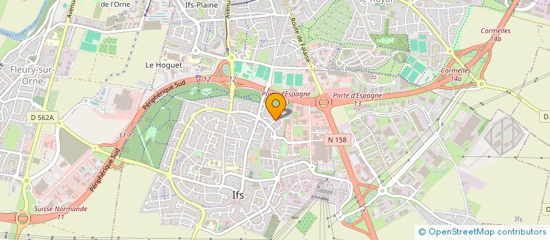 localisation de l'entreprise SCI ELYSSA  IFS