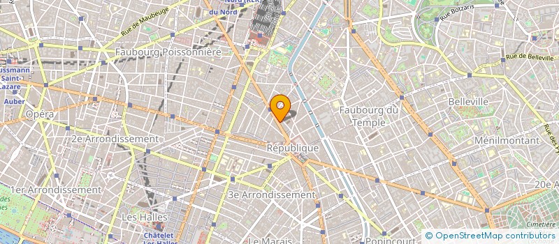 localisation de l'entreprise SCI EM  PARIS