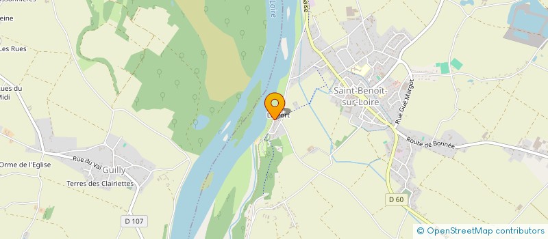 localisation de l'entreprise SCI EM à SAINT-BENOIT-SUR-LOIRE