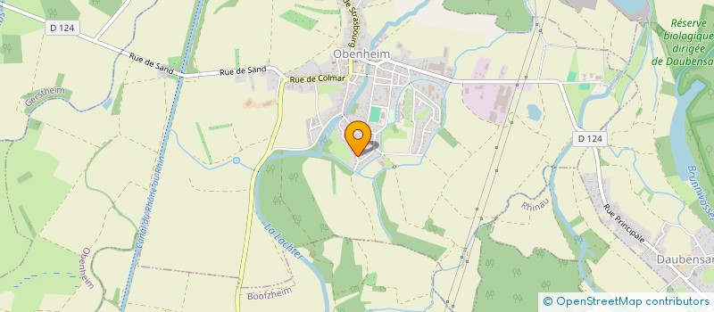 localisation de l'entreprise SCI EM IMMO  OBENHEIM