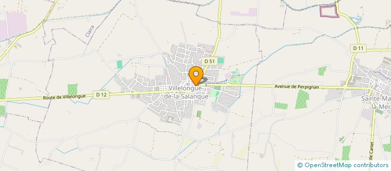 localisation de l'entreprise SCI EM KRIEGER  VILLELONGUE-DE-LA-SALANQUE