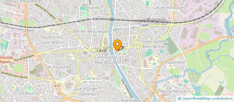 localisation de l'entreprise SCI EM1 à LAVAL