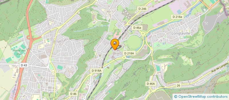 localisation de l'entreprise SCI EM2 à LONGWY