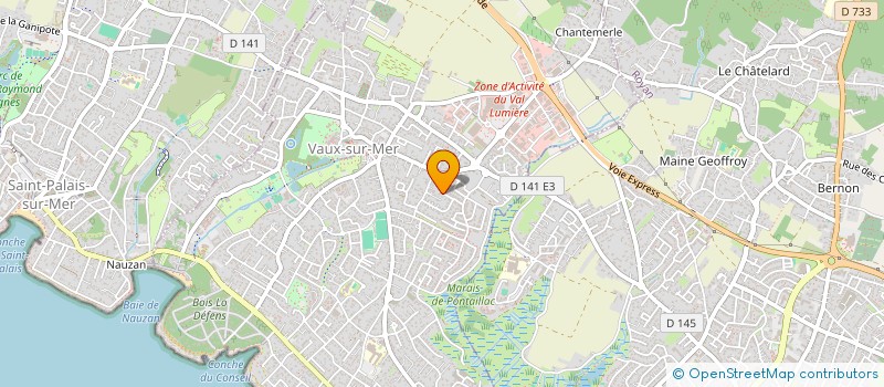 localisation de l'entreprise SCI EMA  VAUX-SUR-MER