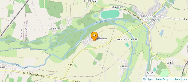 localisation de l'entreprise SCI EMA à VERVANT