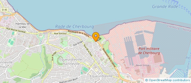 localisation de l'entreprise SCI EMA à CHERBOURG-EN-COTENTIN