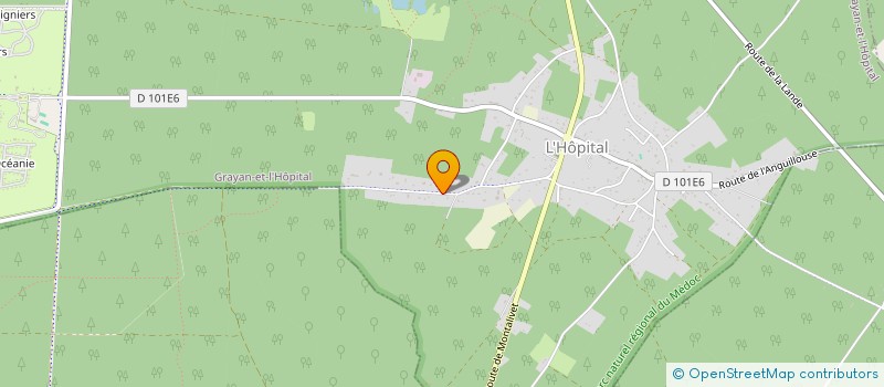 localisation de l'entreprise SCI EMA  GRAYAN-ET-L'HOPITAL