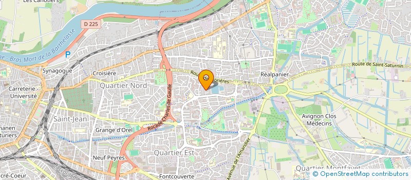 localisation de l'entreprise SCI EMA  AVIGNON