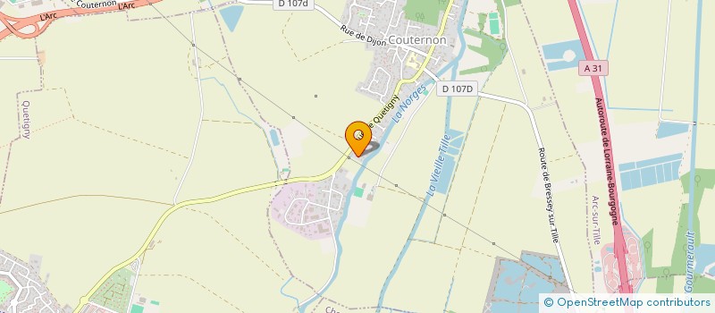 localisation de l'entreprise SCI EMA  COUTERNON