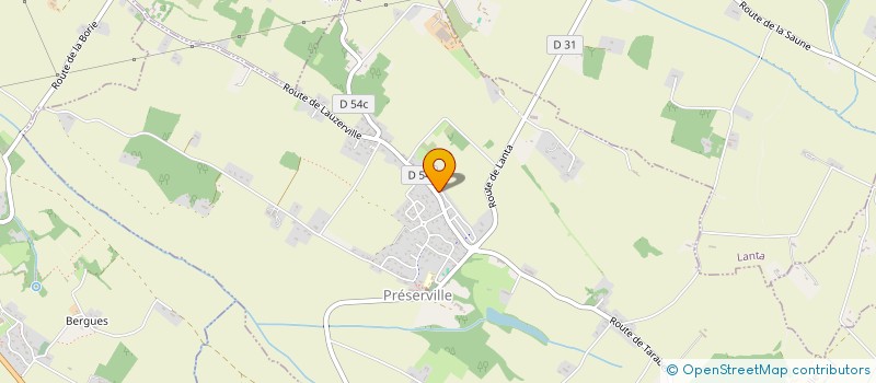 localisation de l'entreprise SCI EMA  PRESERVILLE