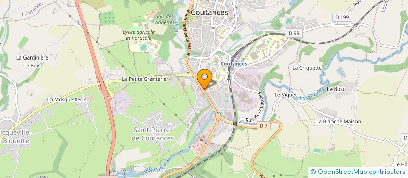 localisation de l'entreprise SCI EMAA  GOUVILLE-SUR-MER