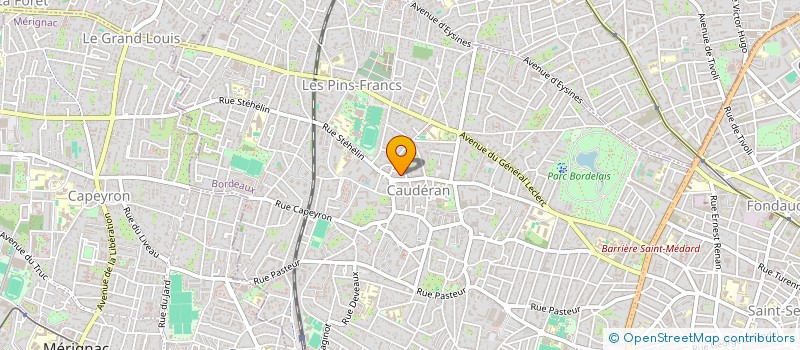 localisation de l'entreprise SCI EMADAV  BORDEAUX