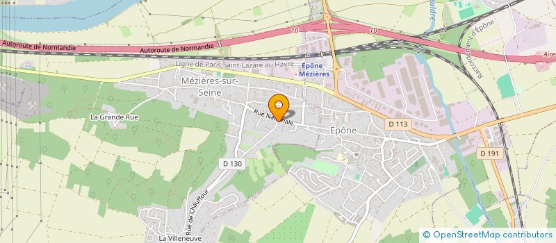 localisation de l'entreprise SCI EMALEA  MEZIERES-SUR-SEINE