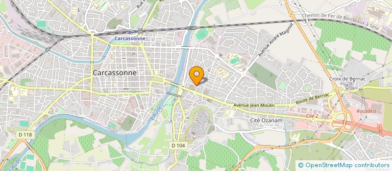 localisation de l'entreprise SCI EMALUD à CARCASSONNE