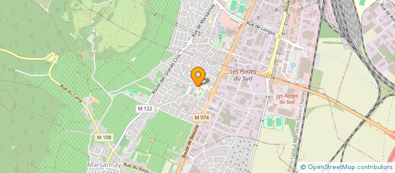 localisation de l'entreprise SCI EMANELISE à MARSANNAY-LA-COTE