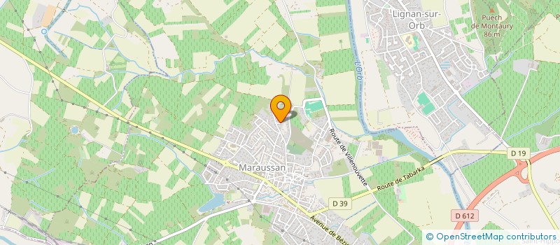 localisation de l'entreprise SCI EMANUELLI  MARAUSSAN