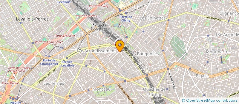 localisation de l'entreprise SCI EMARGE  PARIS