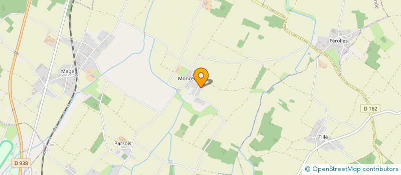 localisation de l'entreprise SCI EMAURY  LOUZY