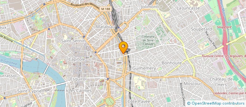 localisation de l'entreprise SCI EMB à TOULOUSE