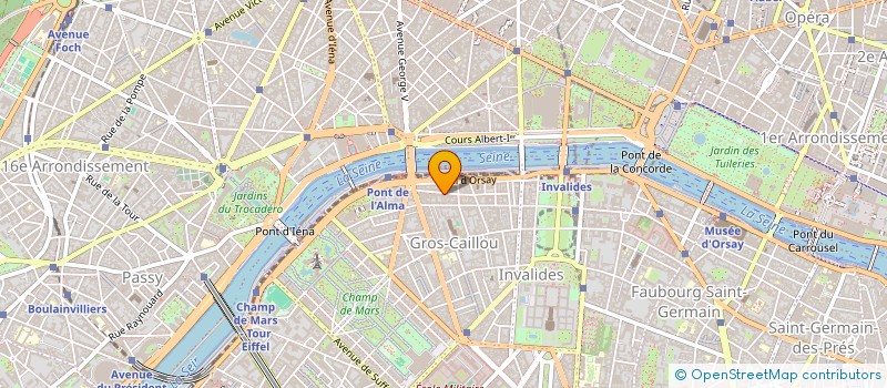 localisation de l'entreprise SCI EMB  PARIS